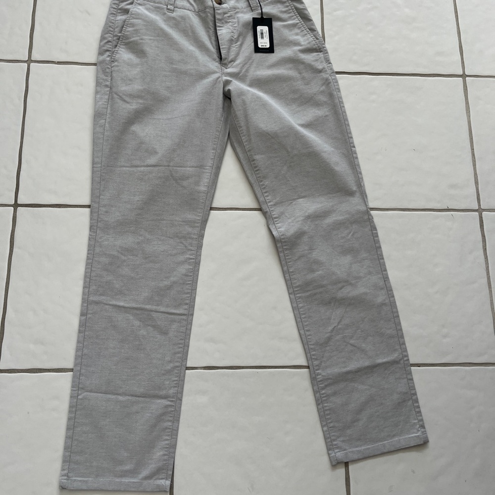 Bonobos Gray Straight-Leg Pants